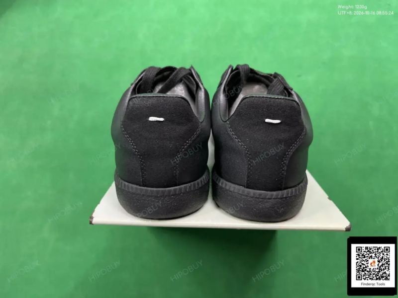 QC Foreign Trade Margiela Cross-Border Mm6 High-End Version 2026 Retro German Training Shoes Women's Genuine Leather White Sneakers Low-Top Sports Shoes Men's 7675884614 5