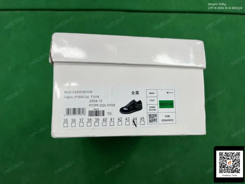 QC Foreign Trade Margiela Cross-Border Mm6 High-End Version 2026 Retro German Training Shoes Women's Genuine Leather White Sneakers Low-Top Sports Shoes Men's 7675884614 4