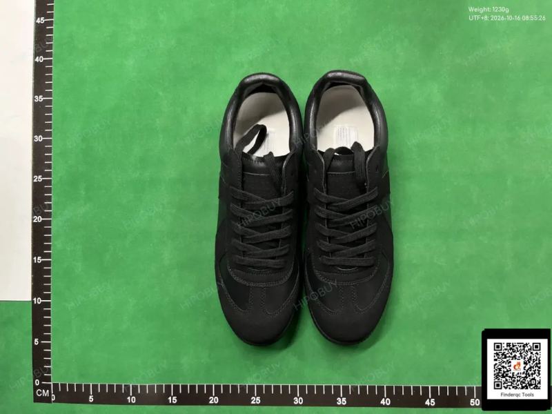 QC Foreign Trade Margiela Cross-Border Mm6 High-End Version 2026 Retro German Training Shoes Women's Genuine Leather White Sneakers Low-Top Sports Shoes Men's 7675884614 2