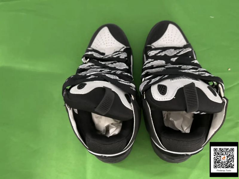 QC Men's and women's leather patchwork lace-up sports casual shoes retro sneakers 7685389575 7