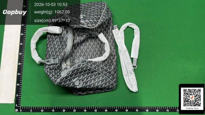QC Foreign trade high quality dog tooth letter Y printed travel bag fitness bag large capacity travel bag Europe and the United States wholesale 7711508381 3