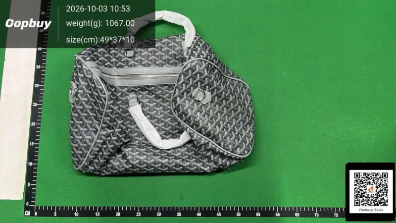 QC Foreign trade high quality dog tooth letter Y printed travel bag fitness bag large capacity travel bag Europe and the United States wholesale 7711508381 1