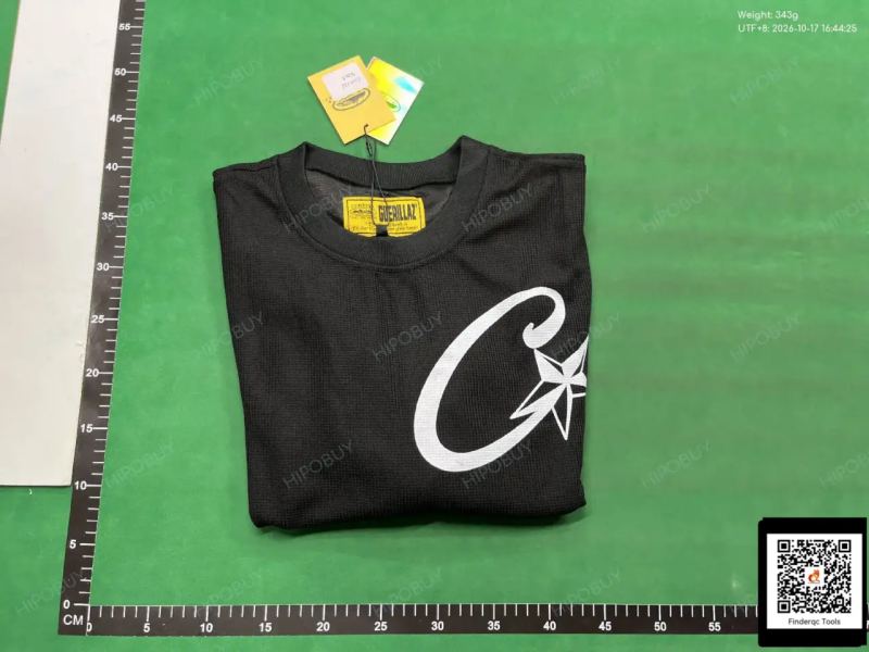 QC Cross-Border Trendy Brand Corteiz Patchwork Unicorn Arm Print Long-Sleeve American Retro Casual Loose Street Hip-Hop T-Shirt 7722382128 8
