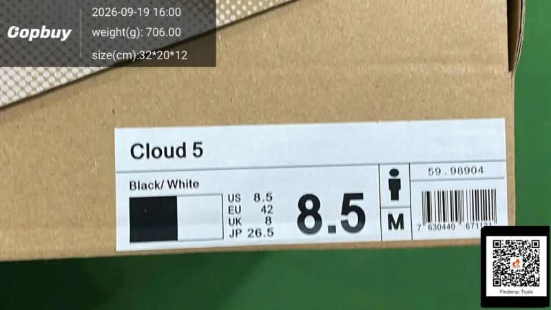 QC Cross-Border on Running New Model Cloud 6 Men's and Women's Casual Lightweight Anti-Slip Breathable Cushioning Sports Running Shoes 7722573052 4