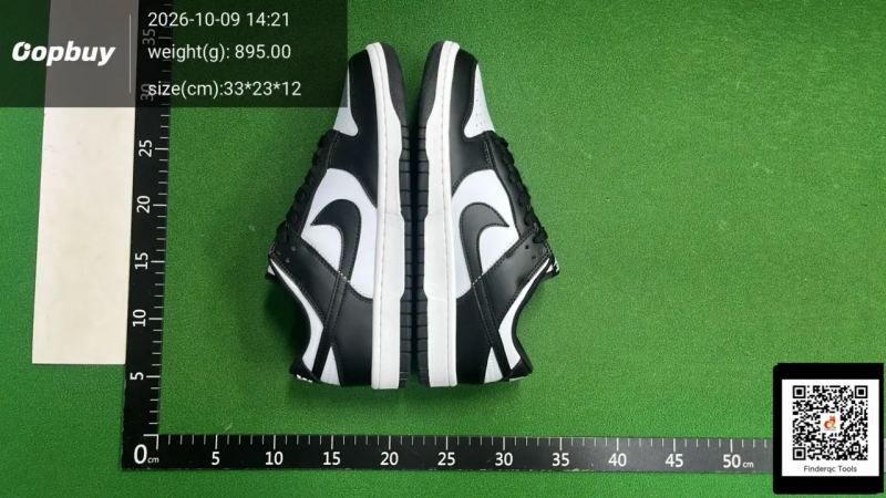 QC Putian Dunksb Low-top Pure Original Black and White Panda Casual Board Shoes Sb Bubble Gum Men's and Women's Fashionable All-match sneaker 7731056189 1