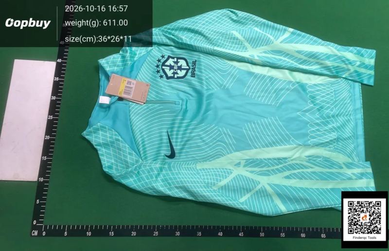QC National Team Brazil France Germany England Argentina Portugal Italy Football Training Clothes Long Sleeve suit 7731337619 3