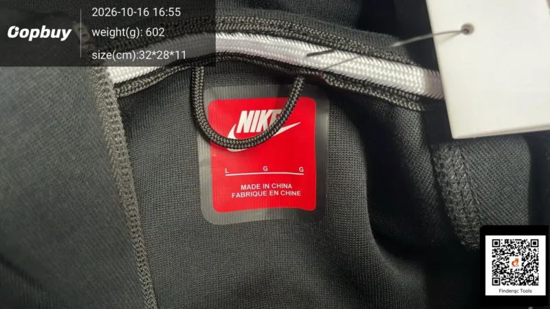 QC 25 year new sports hooded jacket sweater air layer cotton zipper jacket autumn reflective laminated jacket set 7734985466 1