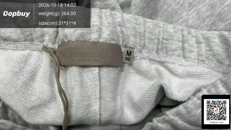 QC Summer Shorts Essentials 22Ss Double-Line American Fashion Brand Season 8 Flocked Shorts for Men and Women 7742709005 1