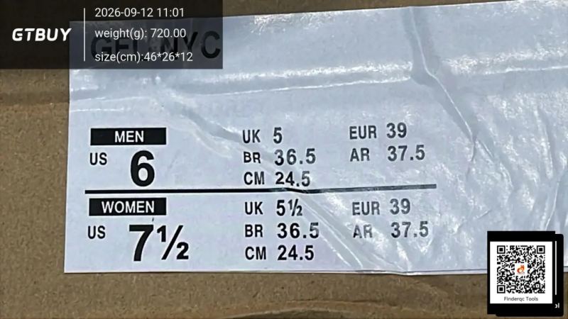 QC Putian cross-border new Arthur GEL NYC men's and women's shoes, low-top sneakers, running shoes, women's shoes, boosting dad shoes 7742880715 4