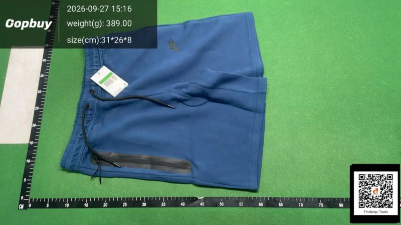 QC 2024 summer new casual sports breathable cotton drawstring front side zipper multicolor men's 172 shorts 7742966611 2