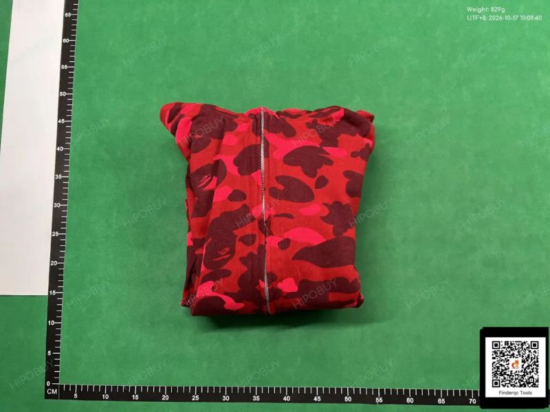 QC Bape Double Cap Cross-Border Wholesale New Shark Camouflage Pure Cotton Embroidered Simple Hooded Jacket 7743579639 4