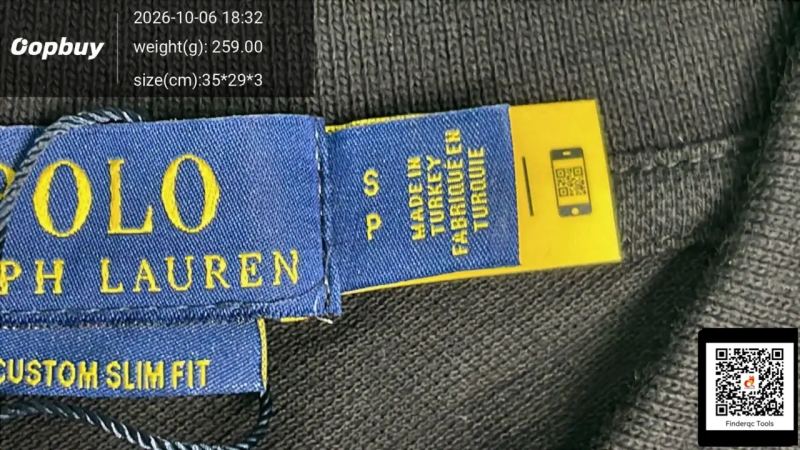 QC Original Single Quality Paul Pony Mark Men's Short-sleeved Polo Shirt Pure Cotton Summer Lapel T-shirt Short-sleeved Men's Polo Shirt 7745873336 1