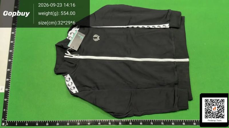 QC British style street men's and women's couple wear Olin Maishou Fred embroidered cardigan jacket Guochao brand jacket 7749624703 2