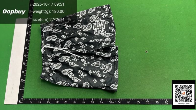 QC American Style Fashion Ericemanuel EE Print Shorts Print Logo Sports Pants Mesh Drawstring Shorts 7765601558 2