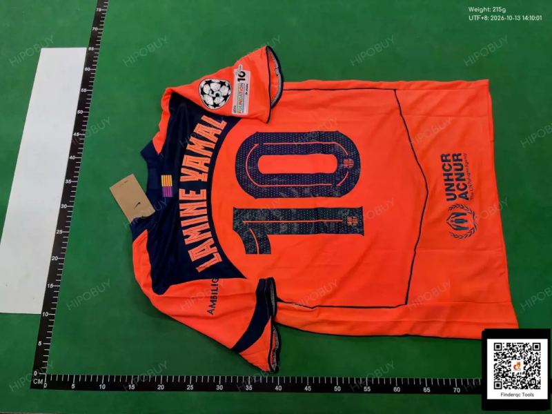 QC 25/26 Season Football Uniform Ac Milan Barcelona Yamal Bayern Chelsea Arsenal Saka Cross-Border Fans 7765645100 3