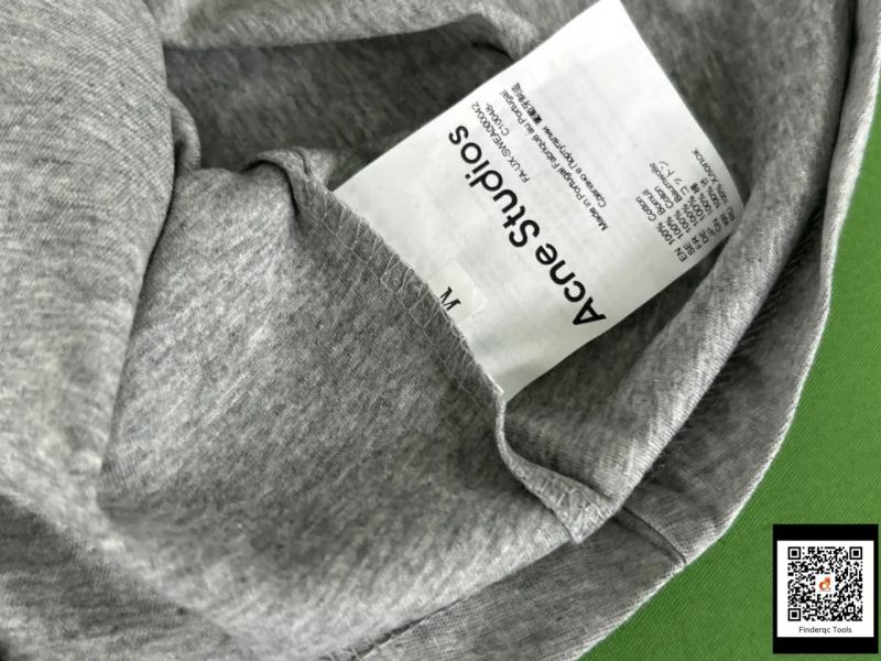 QC Trendy Ac Style Classic Letter Print Thin Linen Cotton Spray-Dyed Distressed Long-Sleeve T-Shirt for Men and Women 7769304983 4