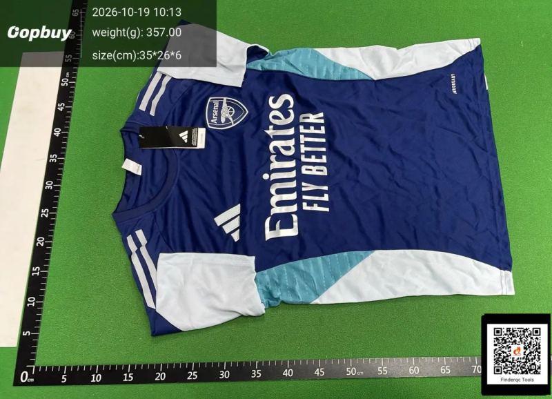 QC Arsenal, Real Madrid, Barcelona, Chelsea, Ajax, Brazil Short-Sleeved Football Training Uniform Set Fan Version 7769616421 3