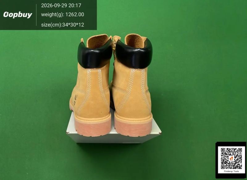 QC Putian shoes, snow boots, men's leather boots that don't break, high-top rhubarb boots, Martin boots, men's and women's shoes, sports, outdoor, Timberland 7786115688 5