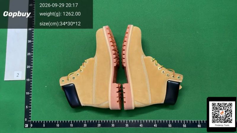 QC Putian shoes, snow boots, men's leather boots that don't break, high-top rhubarb boots, Martin boots, men's and women's shoes, sports, outdoor, Timberland 7786115688 6