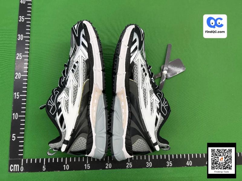 QC Pure Original Off Arrow Dad Shoes for Men and Women Thick-Soled Heightening Casual Running Shoes White Outdoor Hiking Shoes Cross-Country Trendy Shoes 997418373016 4