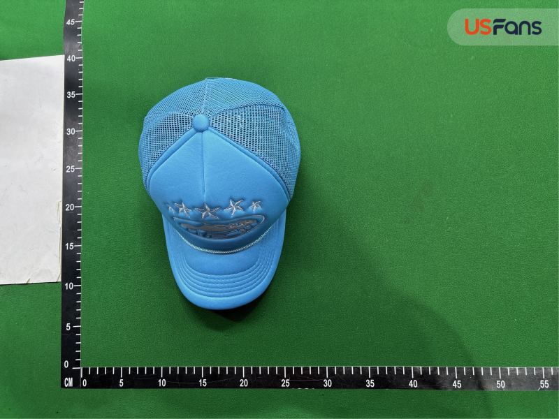 QC Corteiz CRTZ hat, fashion baseball cap, five-star color matching mesh summer cap, all-match trucker hat, men 7770122802 1