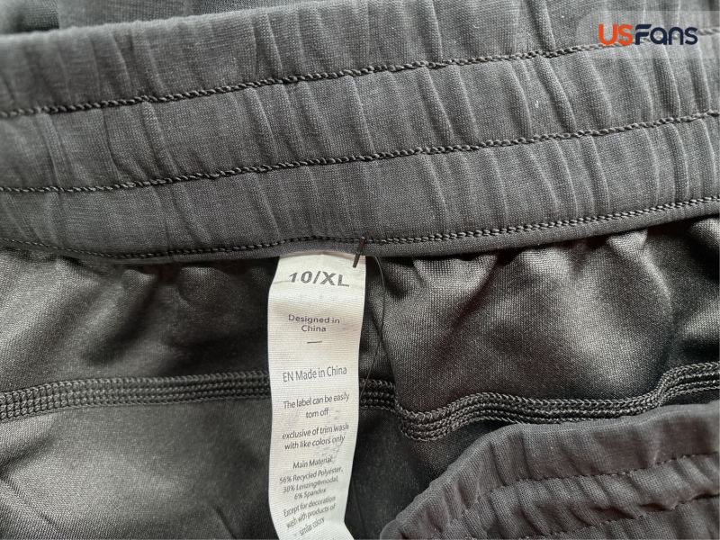 QC 【DX82-2】Sand-washed Air-Layer Yoga Shorts, Loose Straight-Leg 7627684177 1