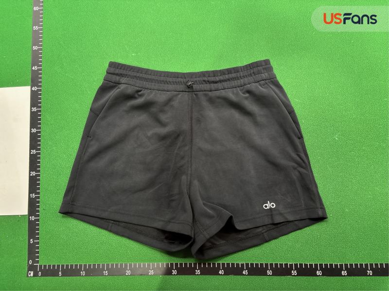 QC 【DX82-2】Sand-washed Air-Layer Yoga Shorts, Loose Straight-Leg 7627684177 2