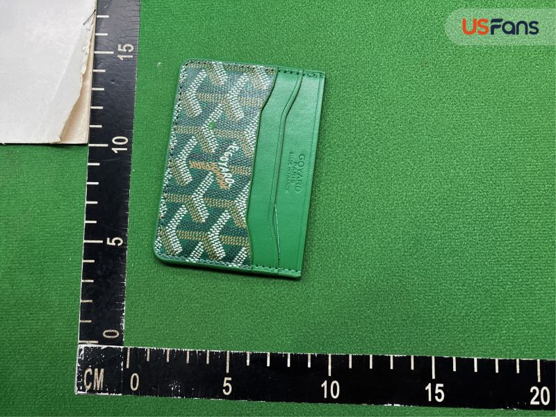 QC Goyand In-Stock Multi-Card Direct-Release Card Holder Gey Bag Luxury Dog-Tooth Card Storage Big-Name Gift Box 994601632229 3
