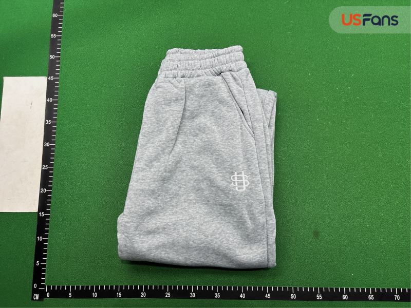 QC European and American Cross-Border Embroidered Zipper Sweatpants Casual Pants High Street Hip-Hop Rap Street American Size Men's and Women's Sweatpants Wholesale 7786078960 4