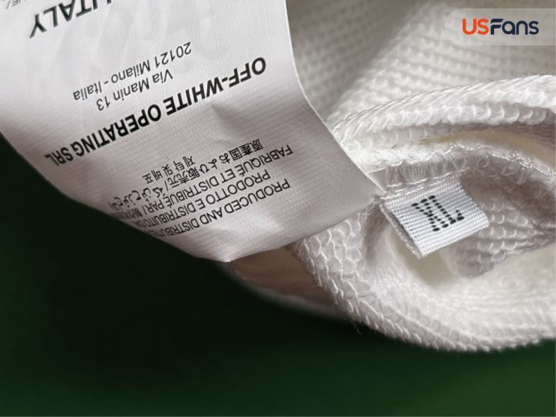 QC Off White Hoodie foto 1