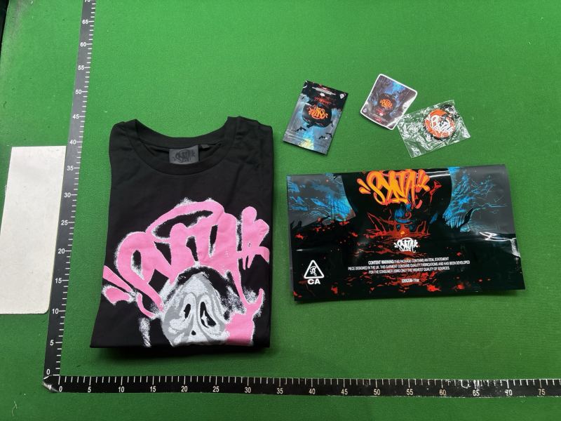 QC Pink Scream-Print Short-Sleeve SY-129 foto 4