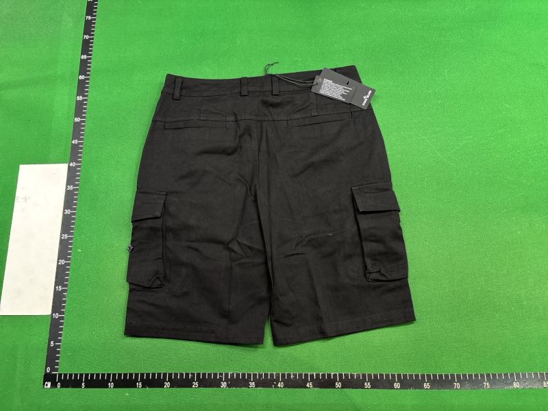 QC Stone Patterned Micro Label Compass Logo Casual Pocket Shorts foto 3