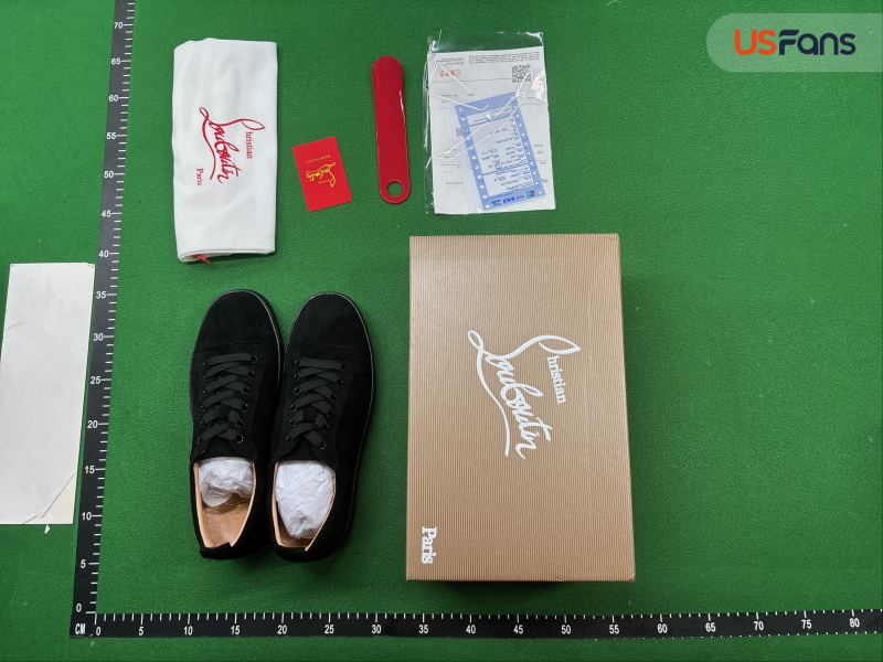 Men's Casual Shoes, Fashionable Red Sole, Toe Layer Cowhide, British Style, Comfortable, Breathable, Lace-Up, Versatile for Couples