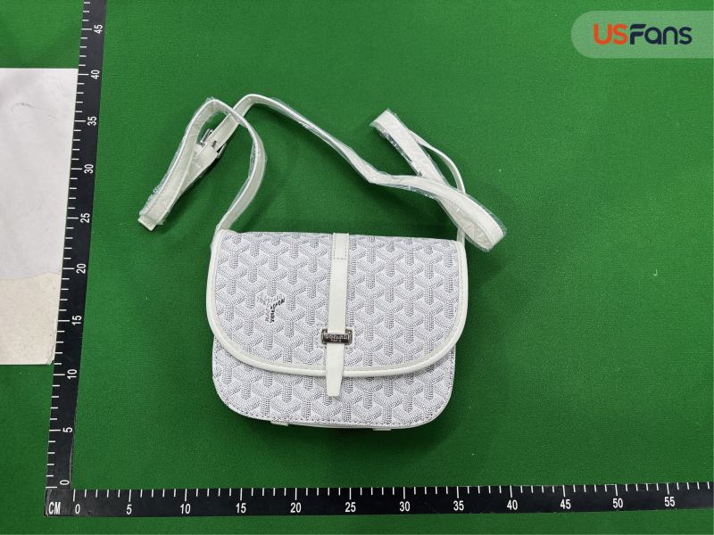 QC Dog tooth classic Goya Goyard messenger bag lychee pattern cowhide saddle bag shoulder crossbody print women's bag new 7655192741 1