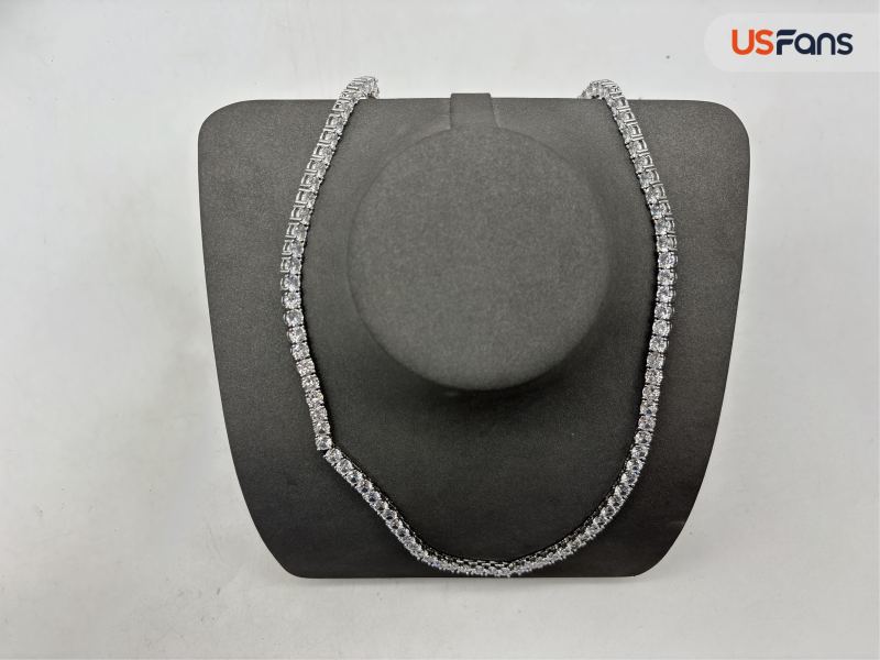 QC Tennis Chain Necklace foto 1
