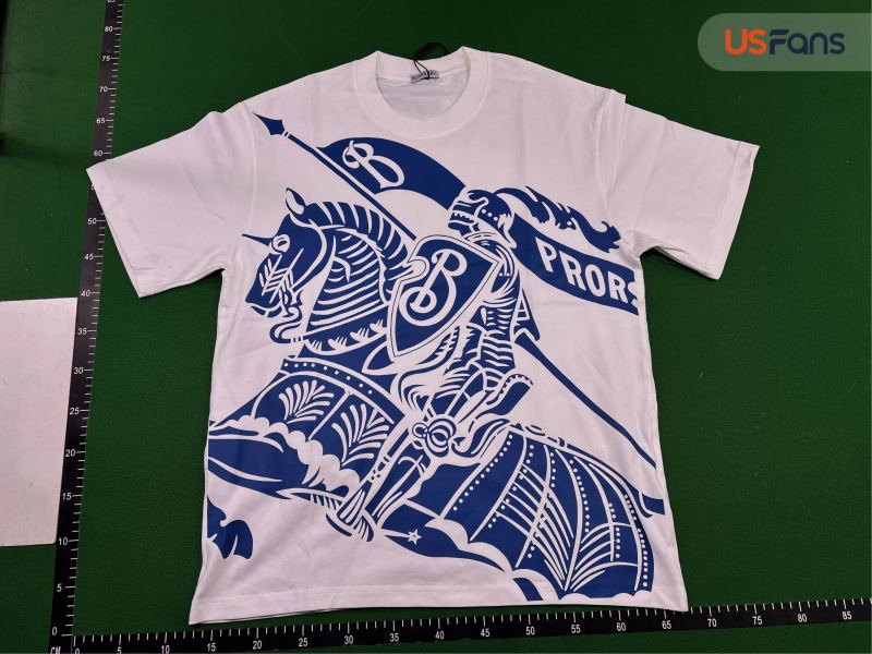 QC Burberry Tee 2 Colorways Premium Quality foto 2