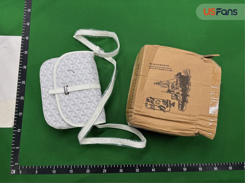 QC Dog tooth classic Goya Goyard messenger bag lychee pattern cowhide saddle bag shoulder crossbody print women's bag new 7655192741 3