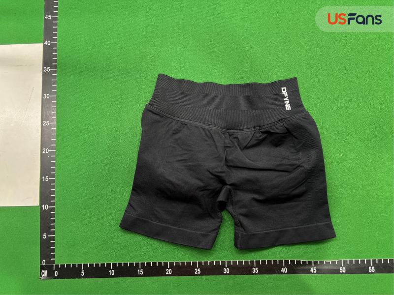 QC DFYNE (full color original) Amazon hot style three-tier waist sports running fitness high waist hip lift yoga shorts 7647583821 3