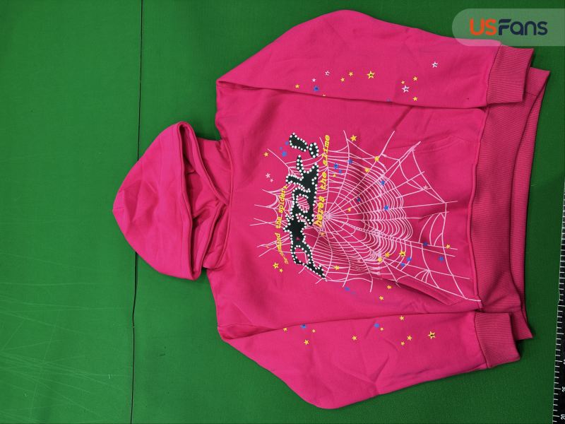 QC SP5der sweater spider web European and American rap star Youngthug same style hip hop hoodie set AB 7337722706 2