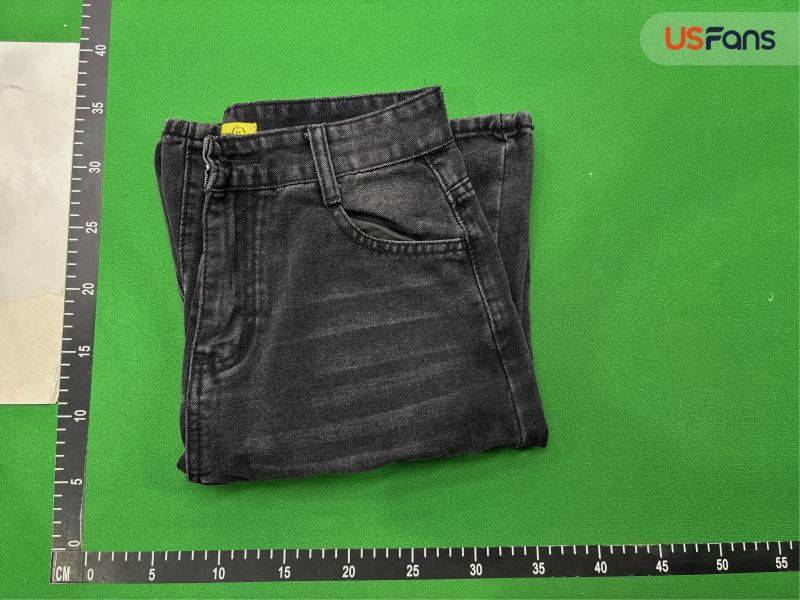 QC Cross-border European and American trendy brand embroidered denim shorts men's street retro washed distressed five-point pants loose and versatile shorts 7625423367 4