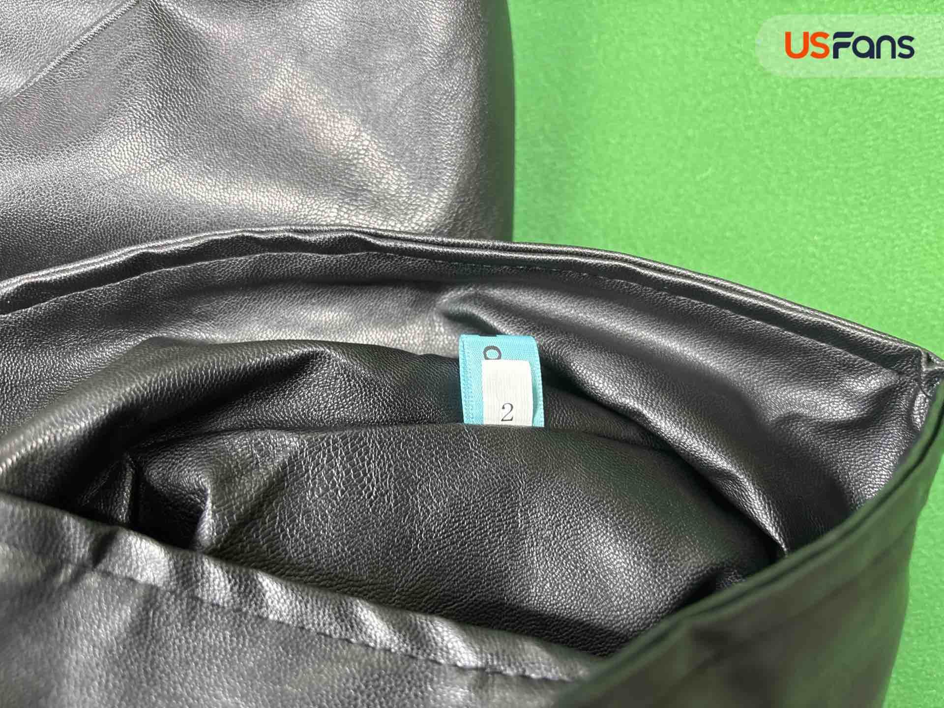 QC TRF Women’s New Fall/Winter Faux Leather Bomber Jacket 7489540204 1