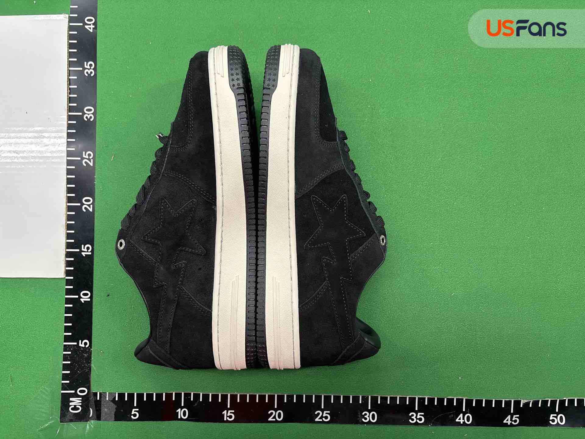 QC Bapesta low Black and white foto 4