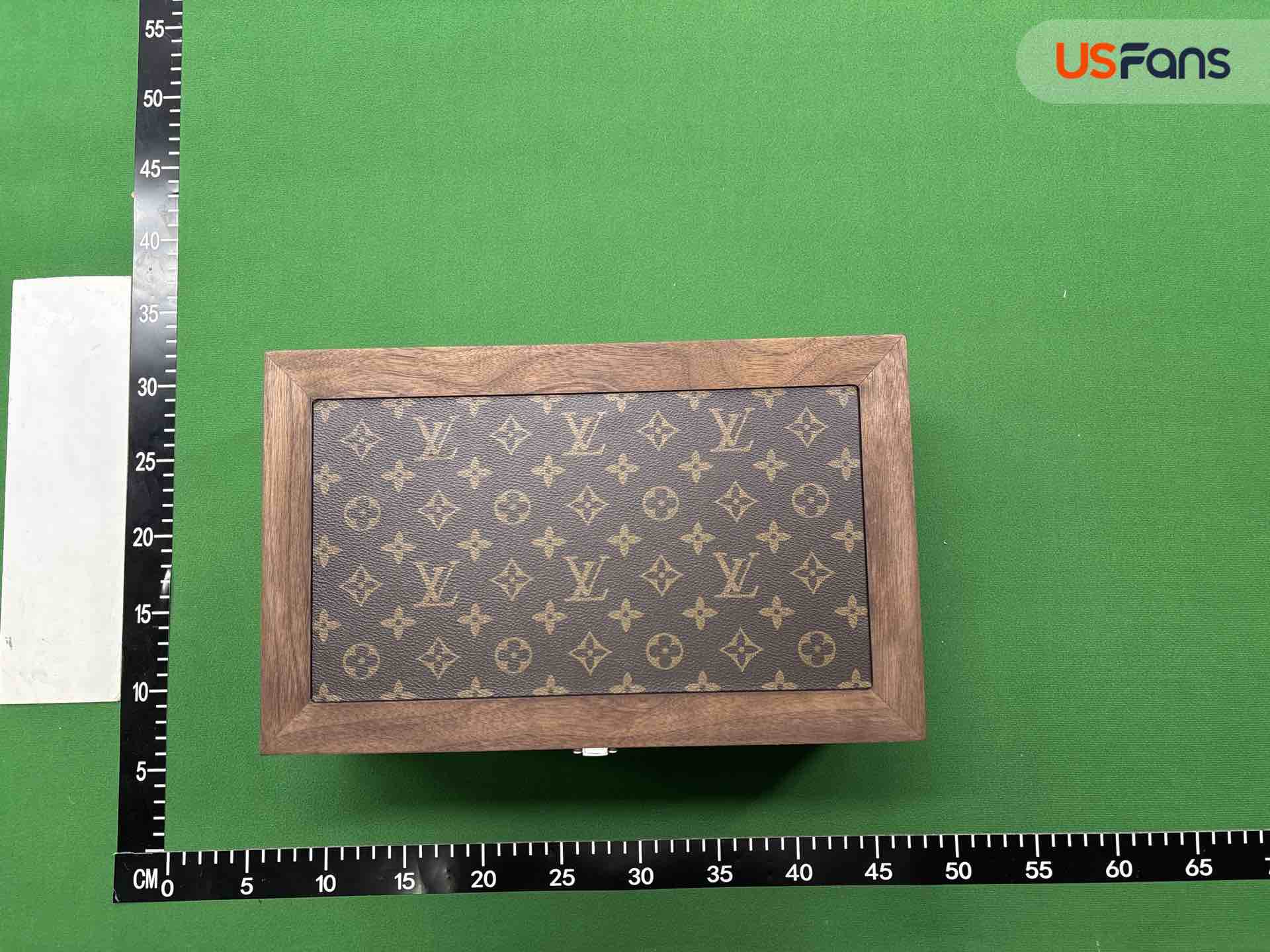 QC Street-style brand monogram veneer jewelry box, meticulously h 5346621496 1