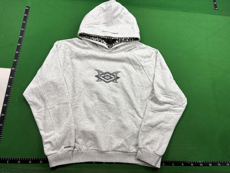 QC W-UM flower grey hoodie 7648758639 2