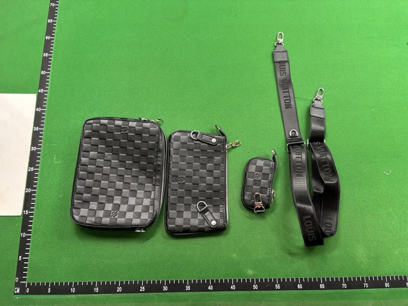 QC European and American retro pattern premium messenger bag classic large+small bag 7523706280 3