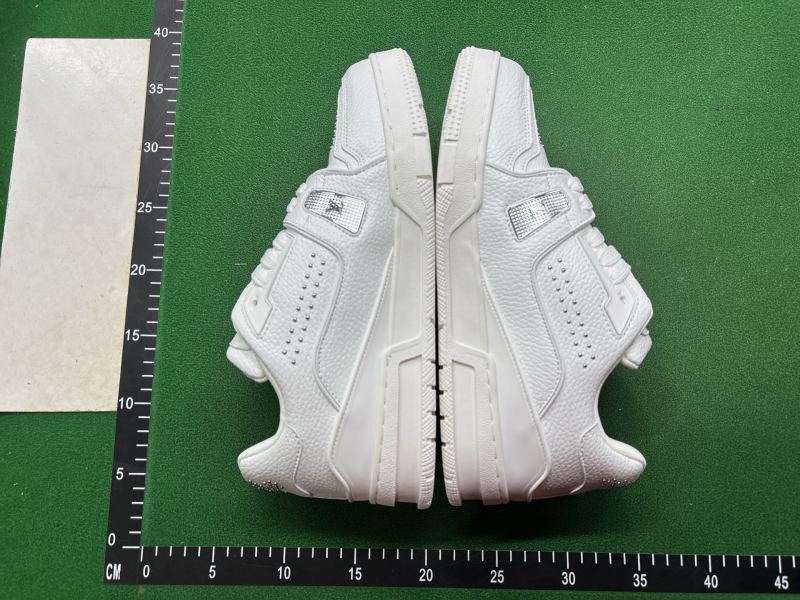 QC Cowhide lace-up round-toe low-top sneakers P7B foto 4