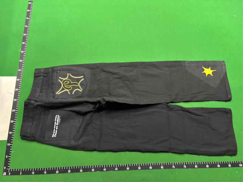 QC Loose Wide Leg American Retro Gradient Jeans For Men Trendy High Street foto 3