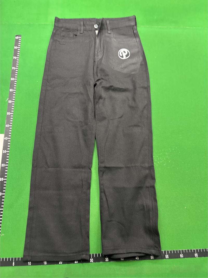 QC Loose Wide Leg American Retro Gradient Jeans For Men Trendy High Street foto 2