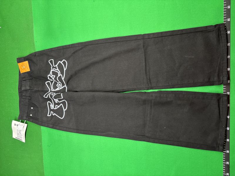 QC Dx256 American Style Streetwear Baggy Casual Denim Jeans For Men Retro Hip Hop foto 2