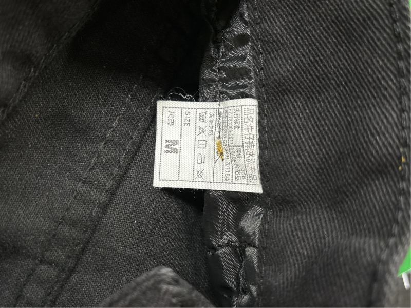 QC Dx256 American Style Streetwear Baggy Casual Denim Jeans For Men Retro Hip Hop foto 1